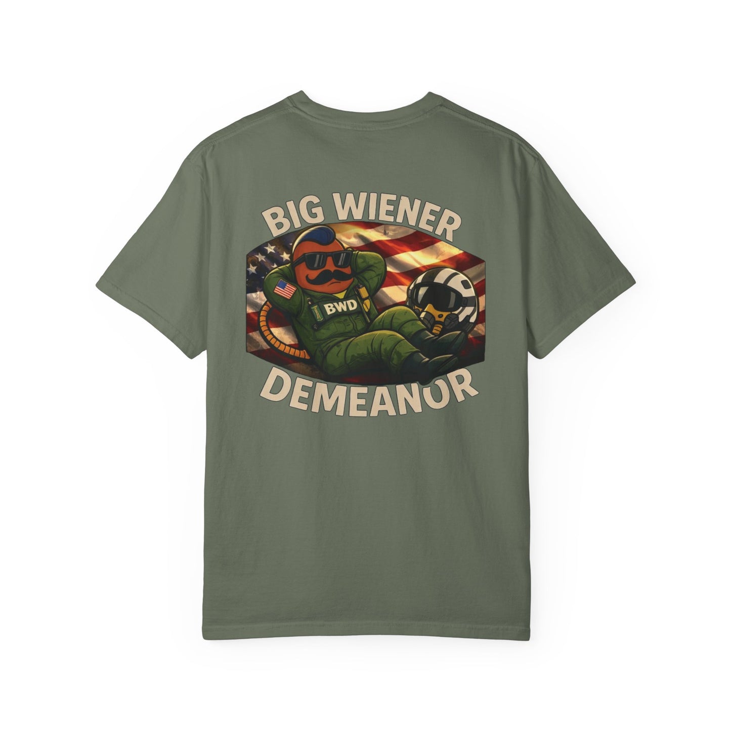 Big Wiener Demeanor T-Shirt — Retro Hot Dog Graphic Tee