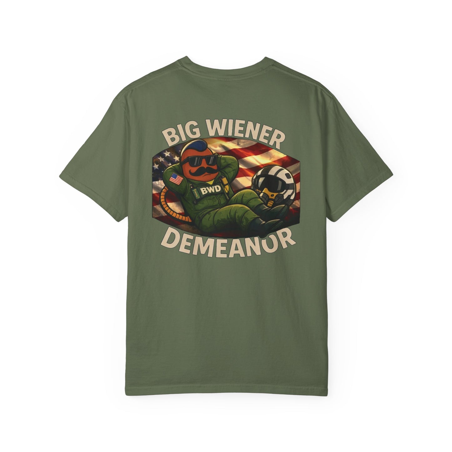 Big Wiener Demeanor T-Shirt — Retro Hot Dog Graphic Tee