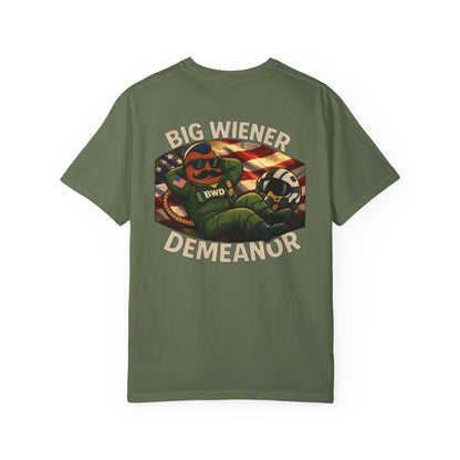 Big Wiener Demeanor T-Shirt — Retro Hot Dog Graphic Tee