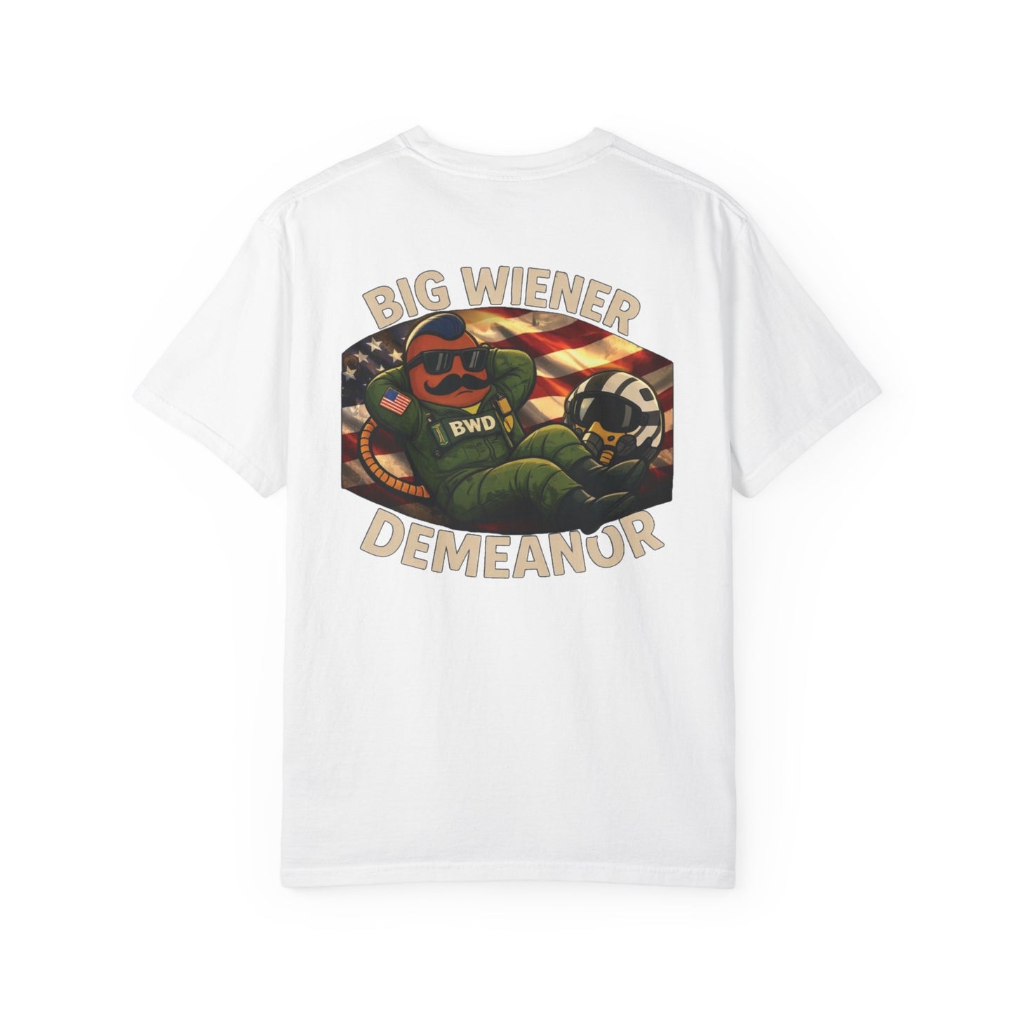 Big Wiener Demeanor T-Shirt — Retro Hot Dog Graphic Tee
