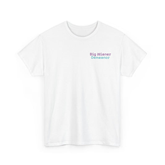 Big Beach Wiener Demeanor Heavy Cotton Tee