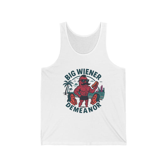 Big Wiener Demeanor Cotton Tank