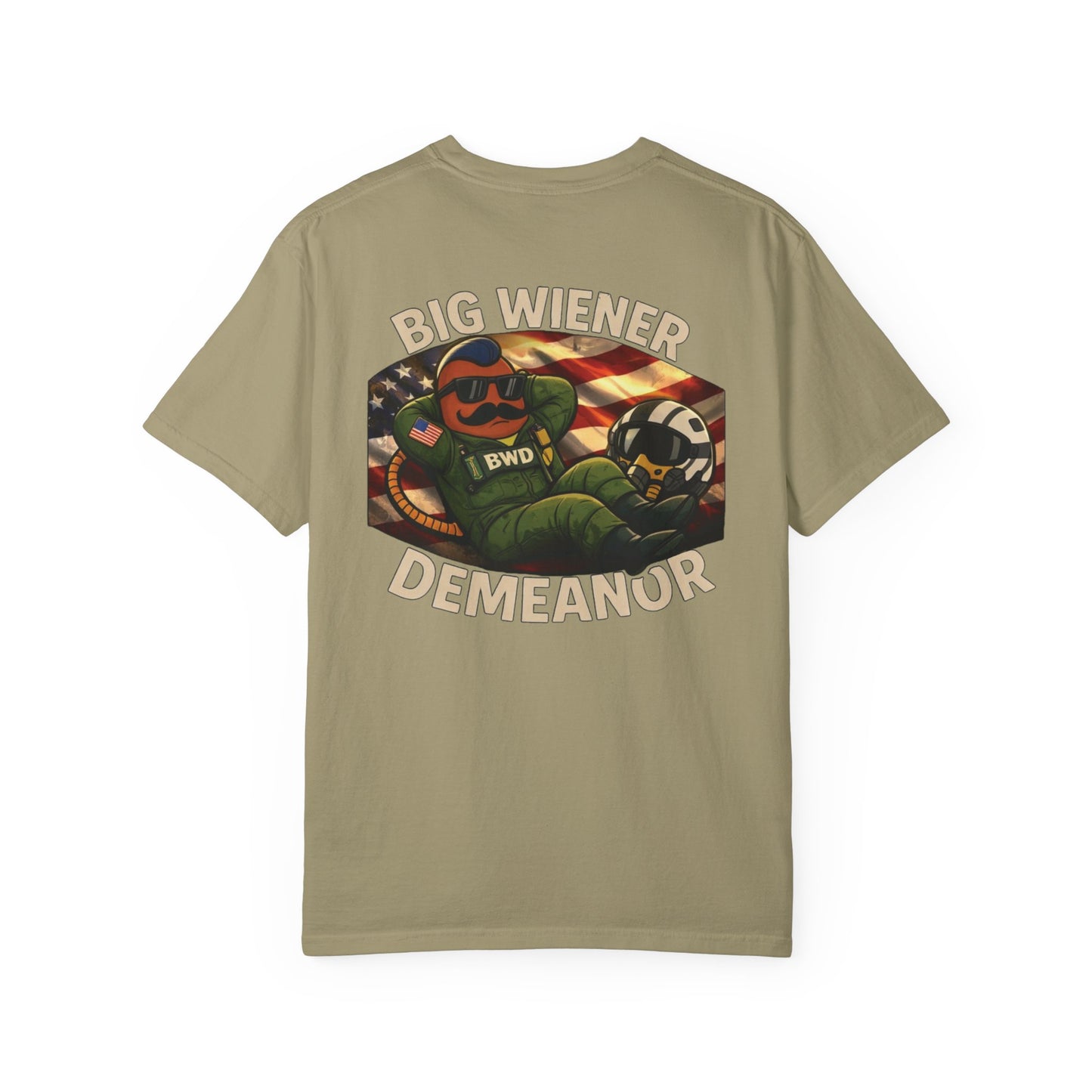 Big Wiener Demeanor T-Shirt — Retro Hot Dog Graphic Tee