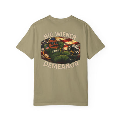 Big Wiener Demeanor T-Shirt — Retro Hot Dog Graphic Tee